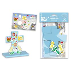 Picture of Christ to All 215257 Foam Standing Cross Craft - Run & Tell - Pack of 12