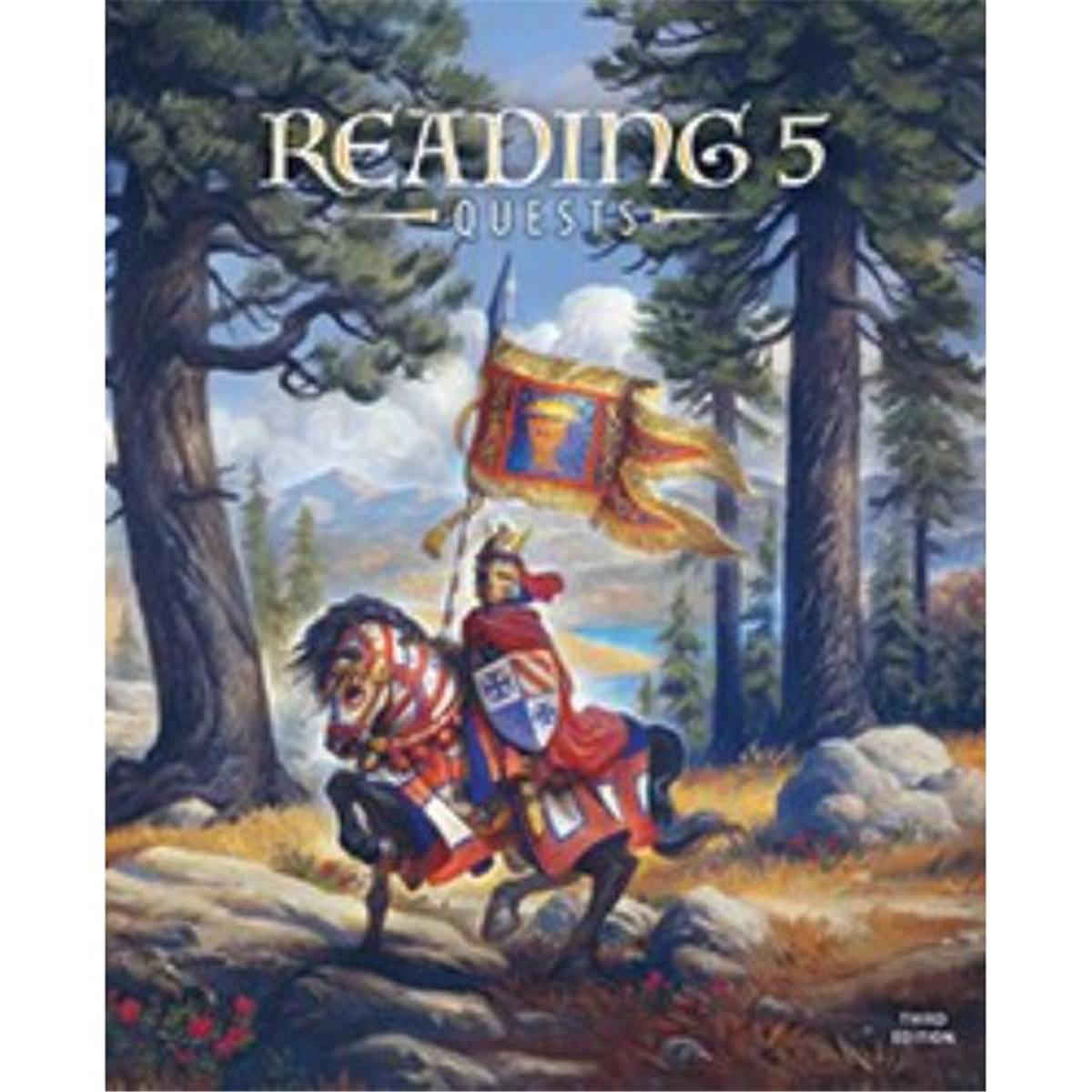 Reading 5 Student Text Quests Book - 3rd Edition - BJU Press 205115