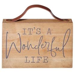 Picture of Heartfelt 222056 Wonderful Life Shelf Block