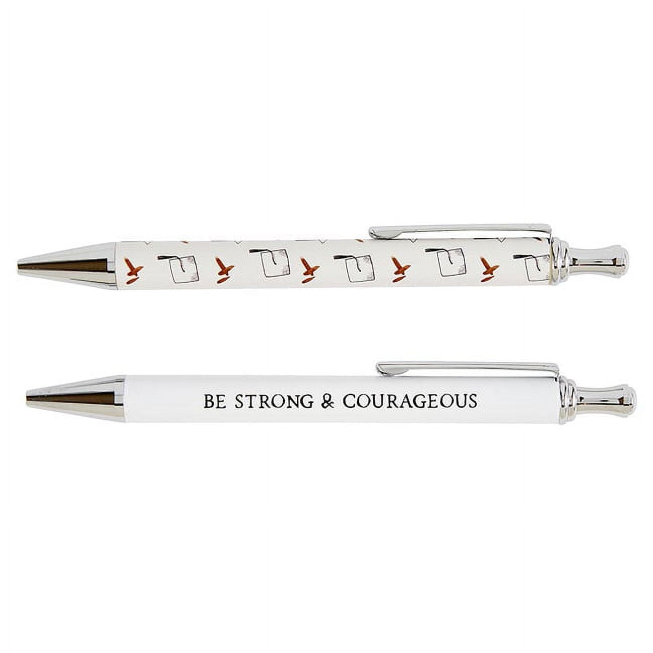 Picture of CB Gift 213107 Be Strong & Courageous Pen&#44; Set of 2