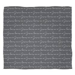 212418 45 in. Square Swaddle Blanket - Jesus Loves Me