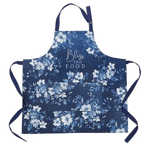 Picture of Gifts of Faith 214410 31.5 x 28 in. Apron - Bless This Food