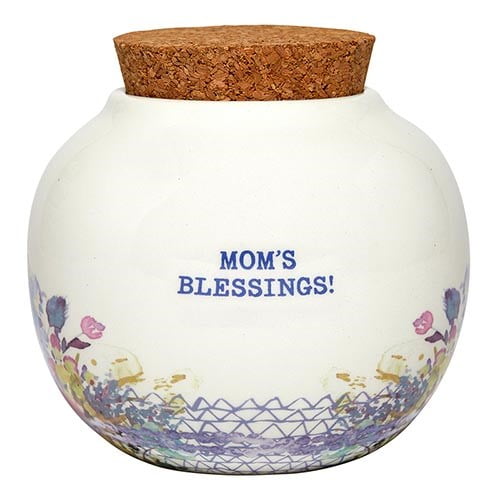 Picture of Heartfelt 205282 5.5 x 5 in. Money Jar - Moms Blessings