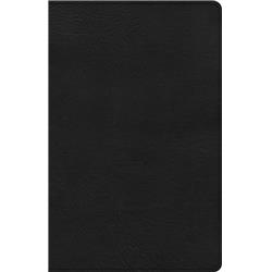 Picture of B & H Publishing - Holman Bible 204340 CSB Large Print Personal Size Reference Leather Touch Bible - Black