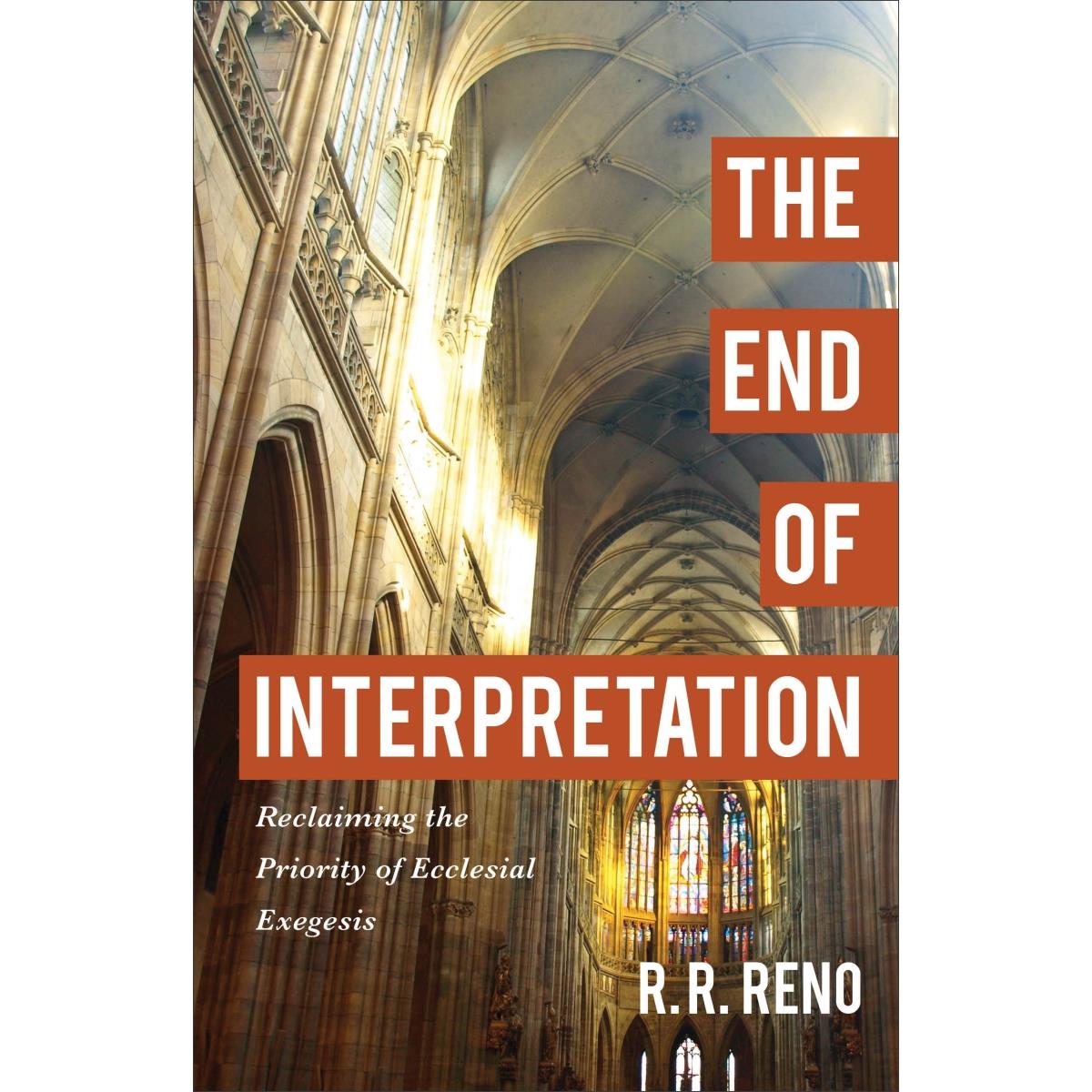241931 The End of Interpretation Book