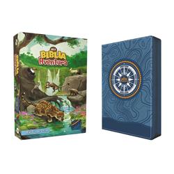 Zondervan & Editorial Vida 214075 Span-NASB Adventure Bible, Blue Leathersoft