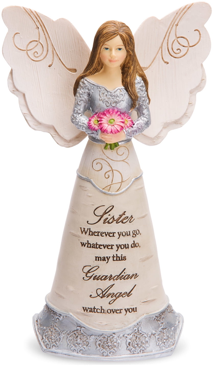 6 in. Guardian Angel-Sister Figurine