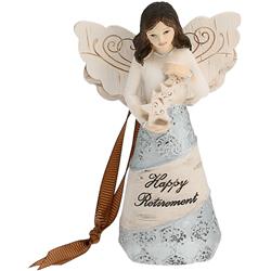 4.5 in. Angel-Happy Retirement Ornament