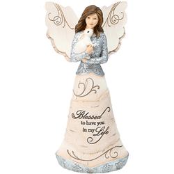 Pavilion 233246 7.5 in. Angel Blessed Figurine