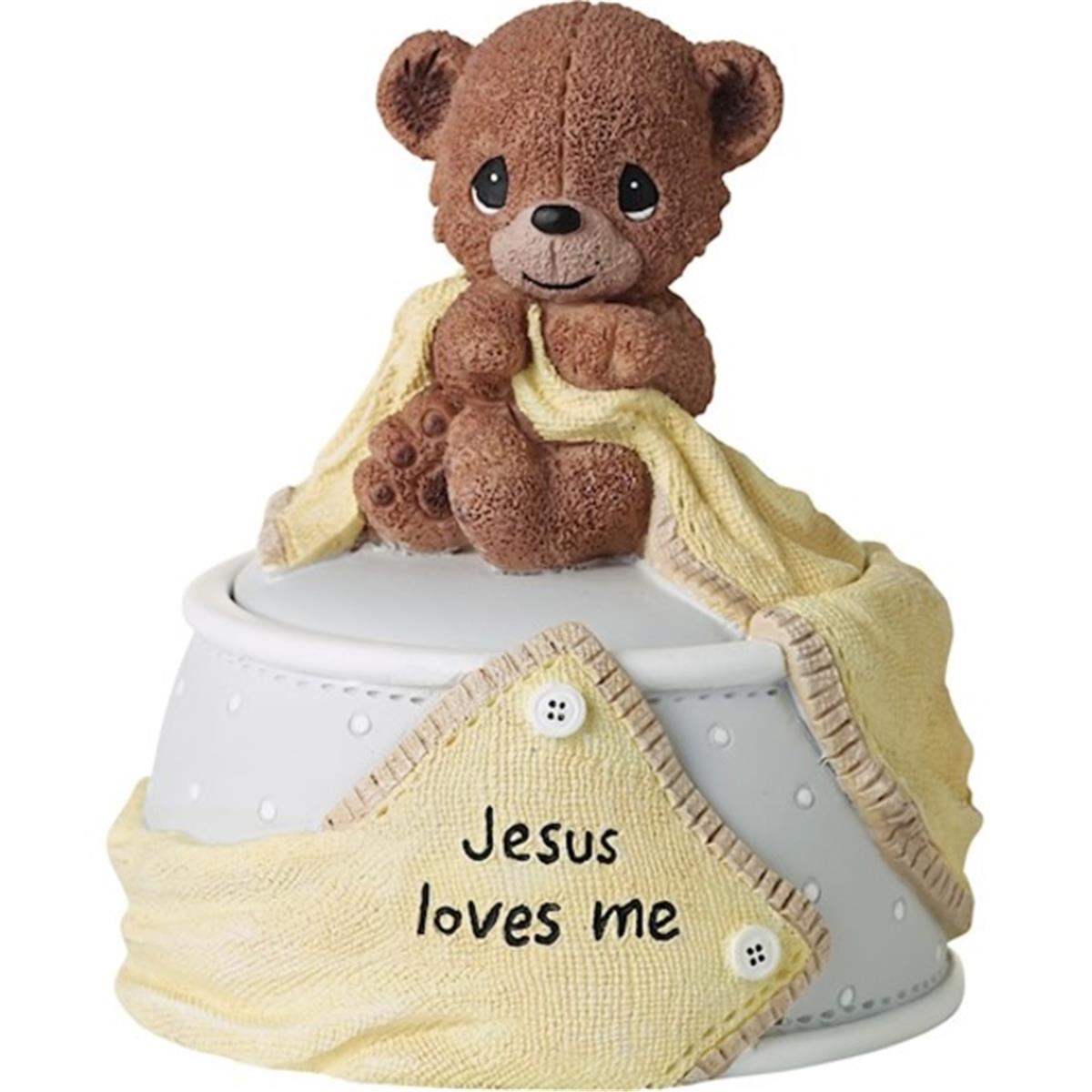 331901 3.5 in. Keepsake Box - Jesus Loves Me