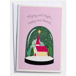 Picture of Dayspring 212879 Merry & Bright Boxed Card&#44; Box of 18