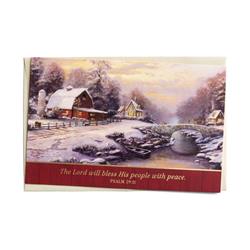 Picture of Dayspring 212870 The Lord Will Bless His People Boxed Card&#44; Box of 18