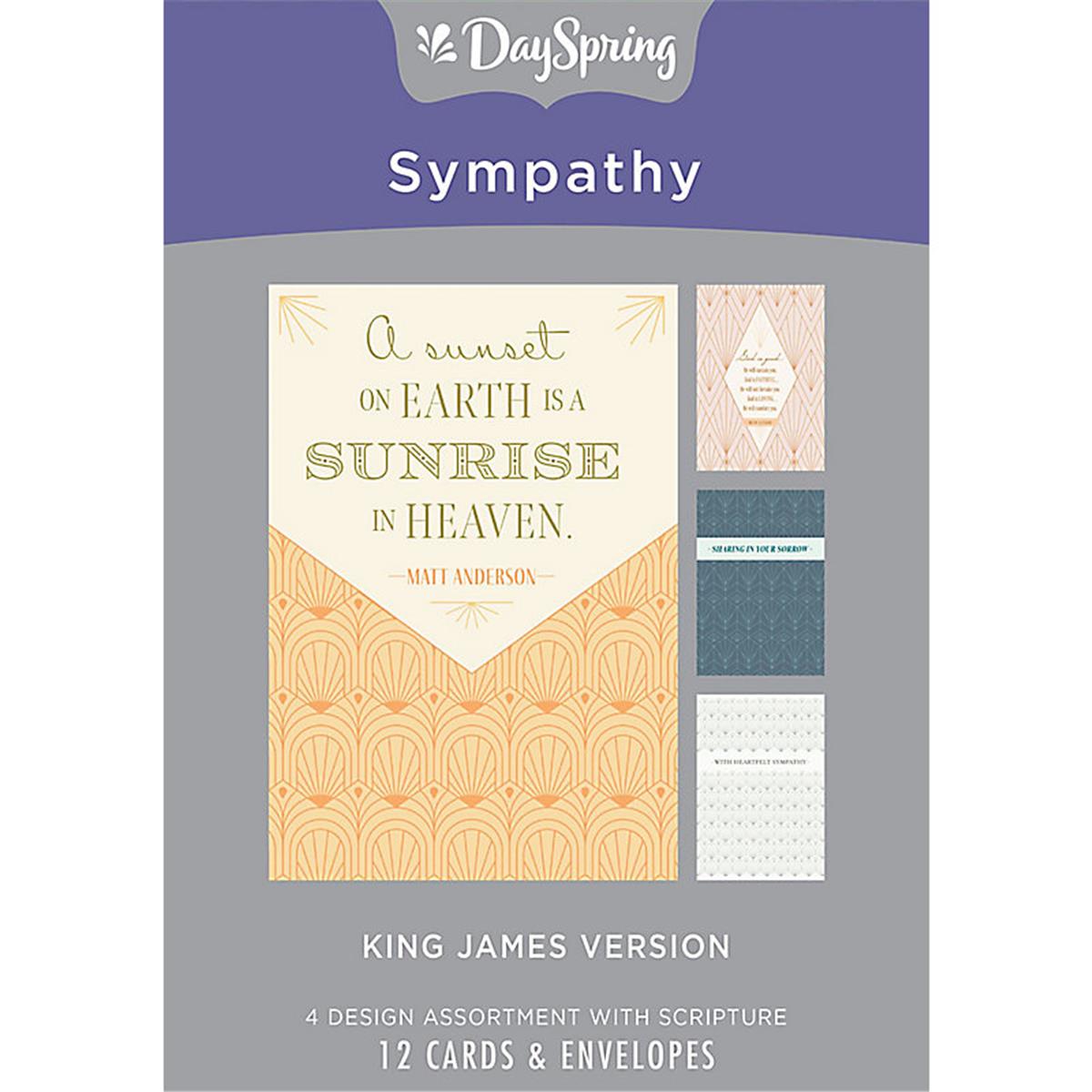 Picture of Dayspring 214275 Sympathy-Sympathy Boxed Card, Box of 12