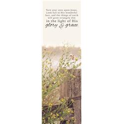 Picture of B & H Publishing 259706 Turn Your Eyes Upon Jesus Look Full in His Wonderful Face Bookmark&#44; Pack of 25