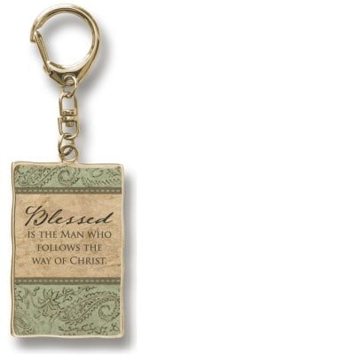 Picture of CA Gift 224501 Blessed is the Man Keyring