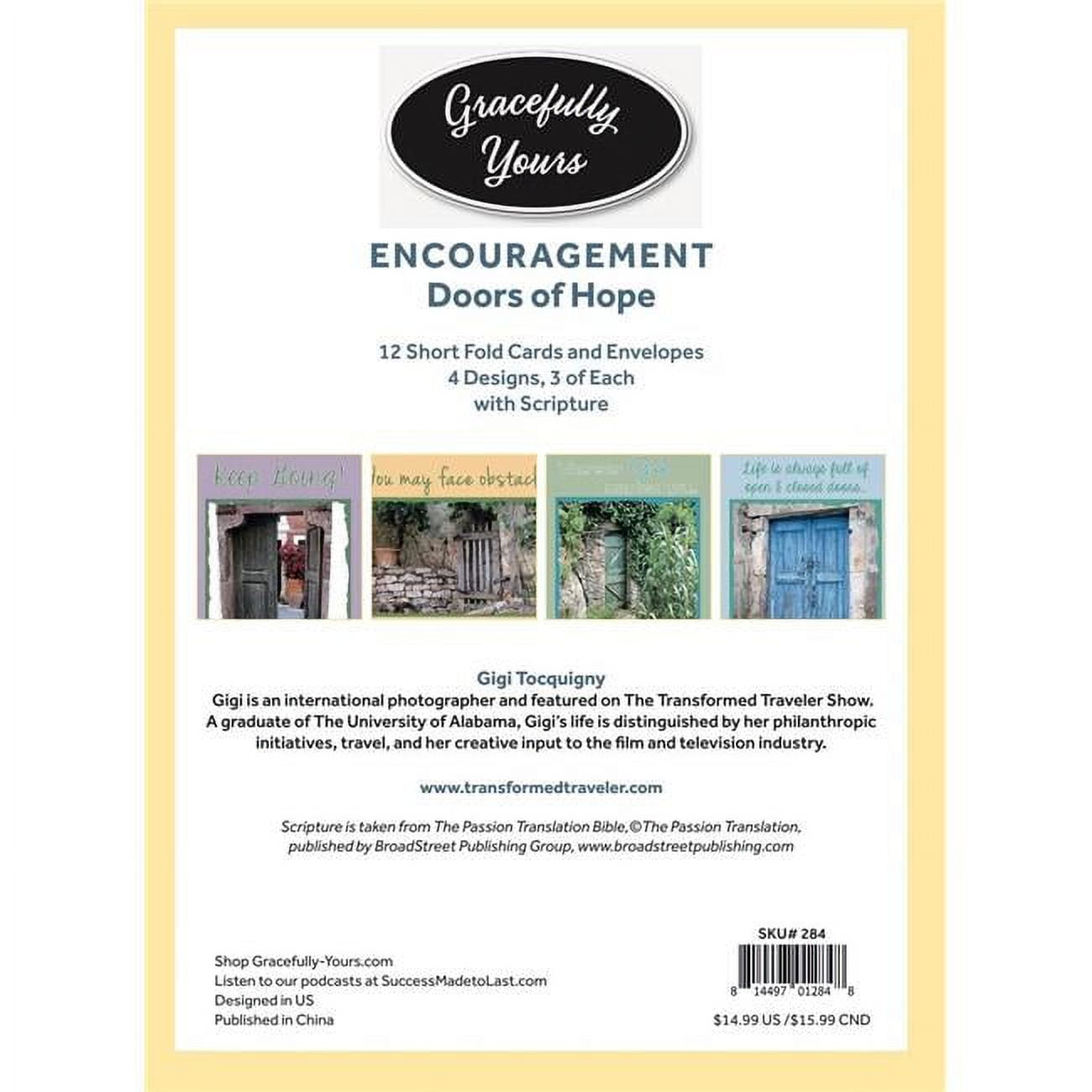 Picture of Gracefully Yours 215438 No.284 Doors Open to Encourage Card