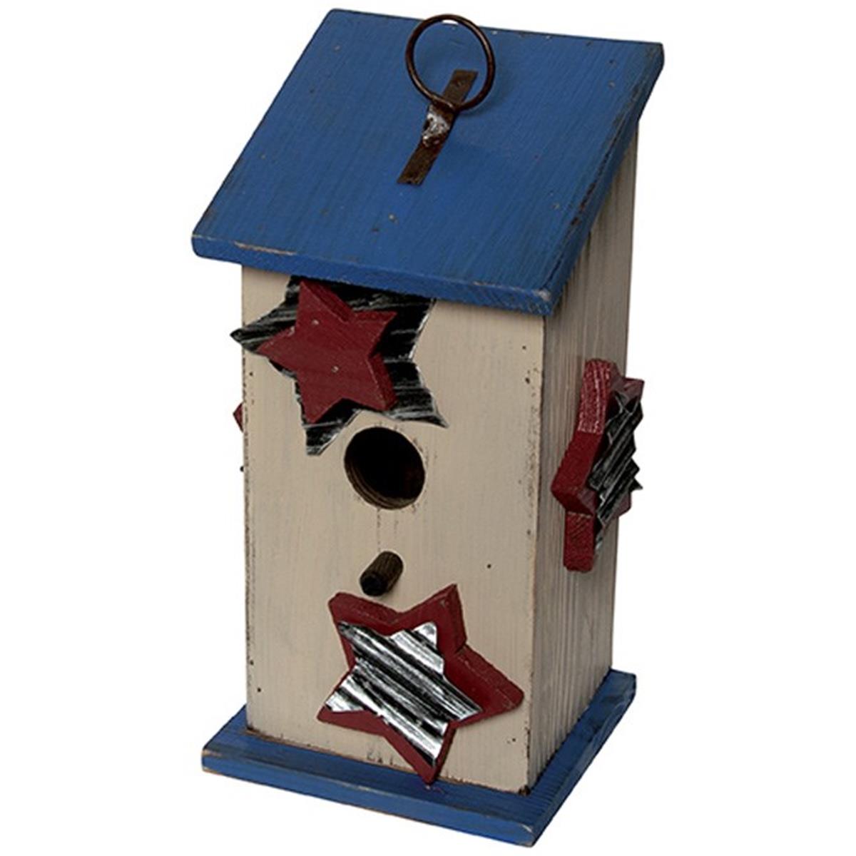 Picture of Carson Home Accents 231574 10.5 x 5 x 4.5 in. Stars Birdhouse