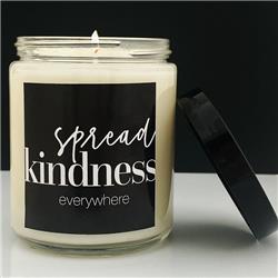 Picture of Abba Products 37707 8 oz Spread Kindness-Matcha Mint Candle