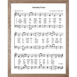 Picture of Beechdale Frames 224898 11 x 14 in. Hymn Amazing Grace Framed Art