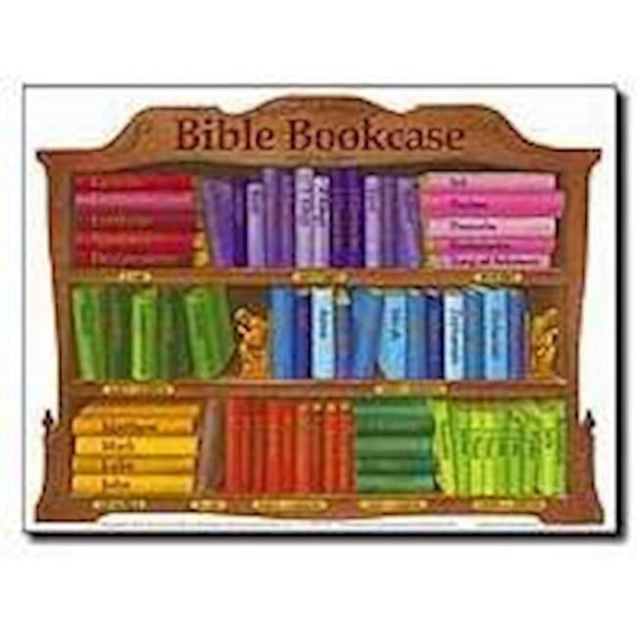 Picture of Rose Publishing 037245 19 x 26 in. Bible Bookcase Wall Chart