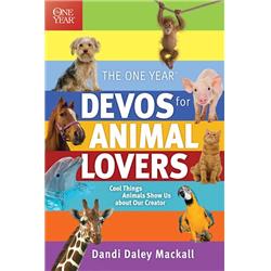 Picture of Tyndale House Publishers 046814 The One Year Devos for Animal Lovers Book