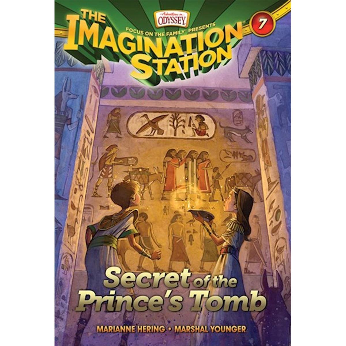 064038 Imagination Station No.7 Secret of The Princes Tomb Book -  Focus On The Family