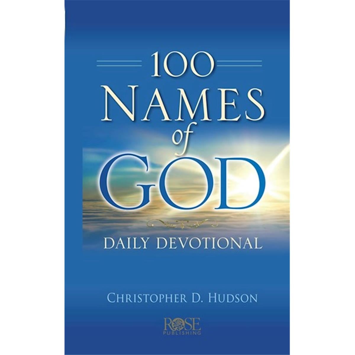 075856 100 Names of God Daily Devotional Book