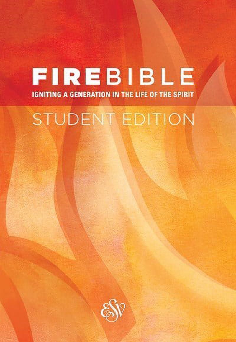 Picture of Hendrickson Publishing Group 095619 ESV Fire Bible Student Edition Bible - Hardcover