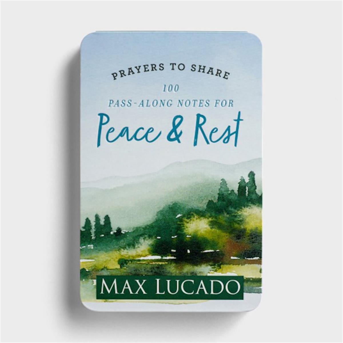 212043 Prayers To Share 100 Pass Along Notes for Peace & Rest Book