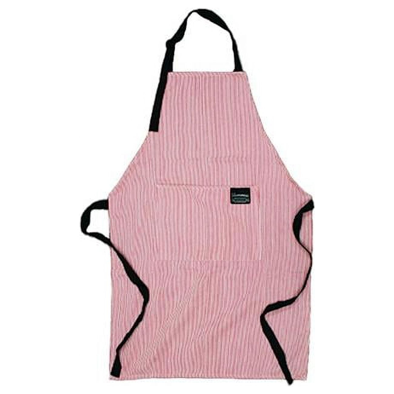 Homemade Memories Apron with Front Pocket Pinstripe, Red & White