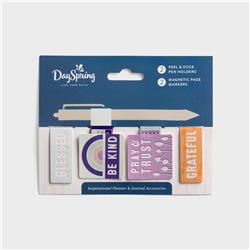 Picture of Dayspring Cards 288721 Page Marker & Pen Holder Set - Blessed