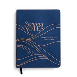 298626 Sermon Notes Journal Book