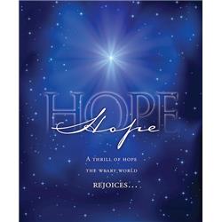 Picture of Abingdon Press 383875 Advent Week 1 Hope & A Thrill of Hope The Weary World Rejoices-Legal Size Bulletin - Pack of 100