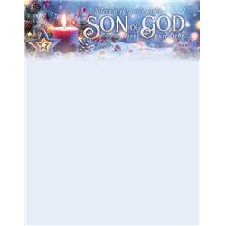 Picture of Abingdon Press 383895 Silent Holy Night & Son of God Letterhead - Pack of 100