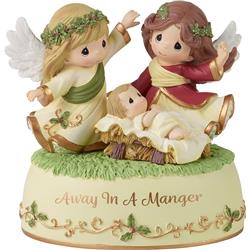 299672 Two Christmas Angels Dancing-Musical- Ornament