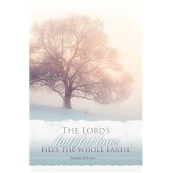 Picture of Abingdon Press 392154 The Lords Faithful Love Fills The Whole Earth Psalm 33 - 5 Bulletin - Pack of 100