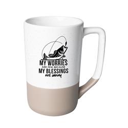 394195 My Worries Are Few Pebble Designer Mug