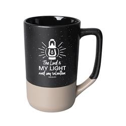 394204 Psalm 27.1 The Lord is My Light Pebble Designer Mug