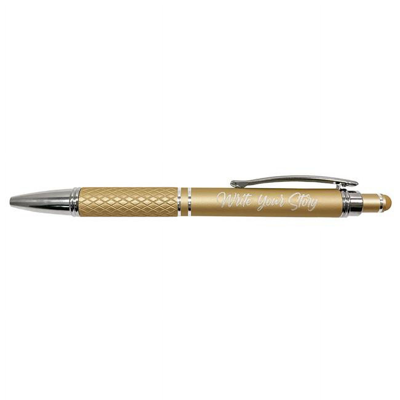 Write Your Story Diamond Touch Gift Pen, Gold