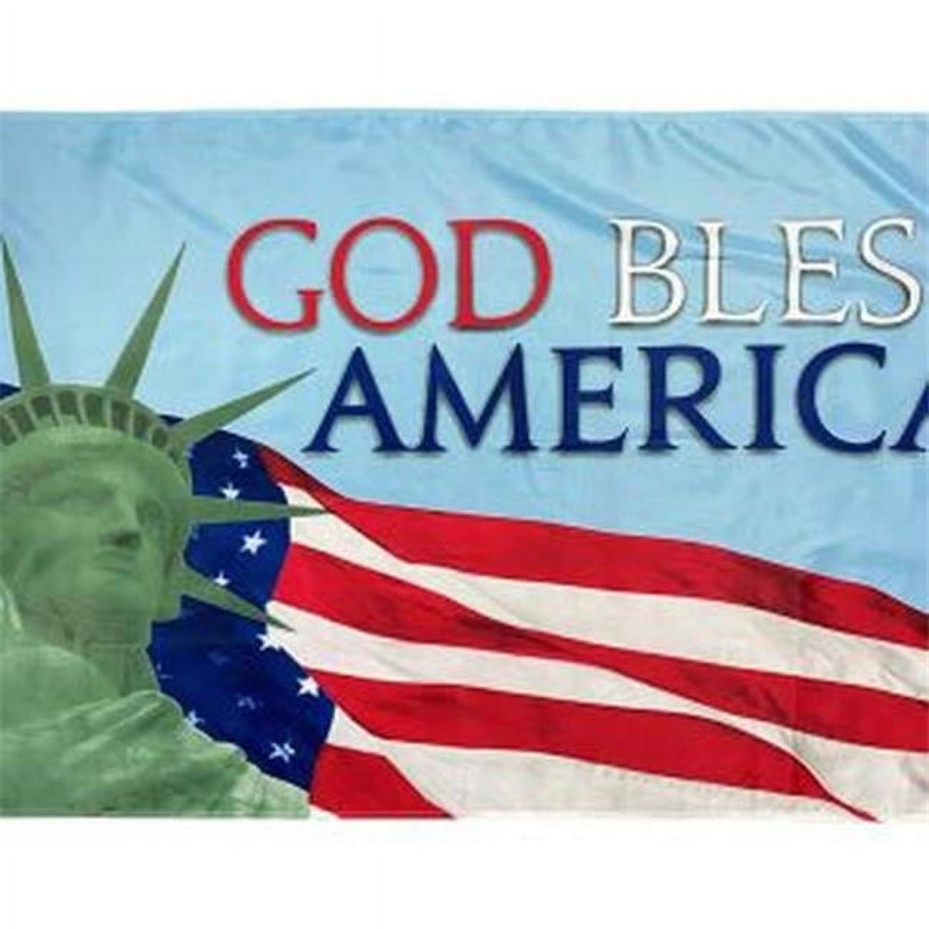 3 x 5 ft. God Bless America Flag