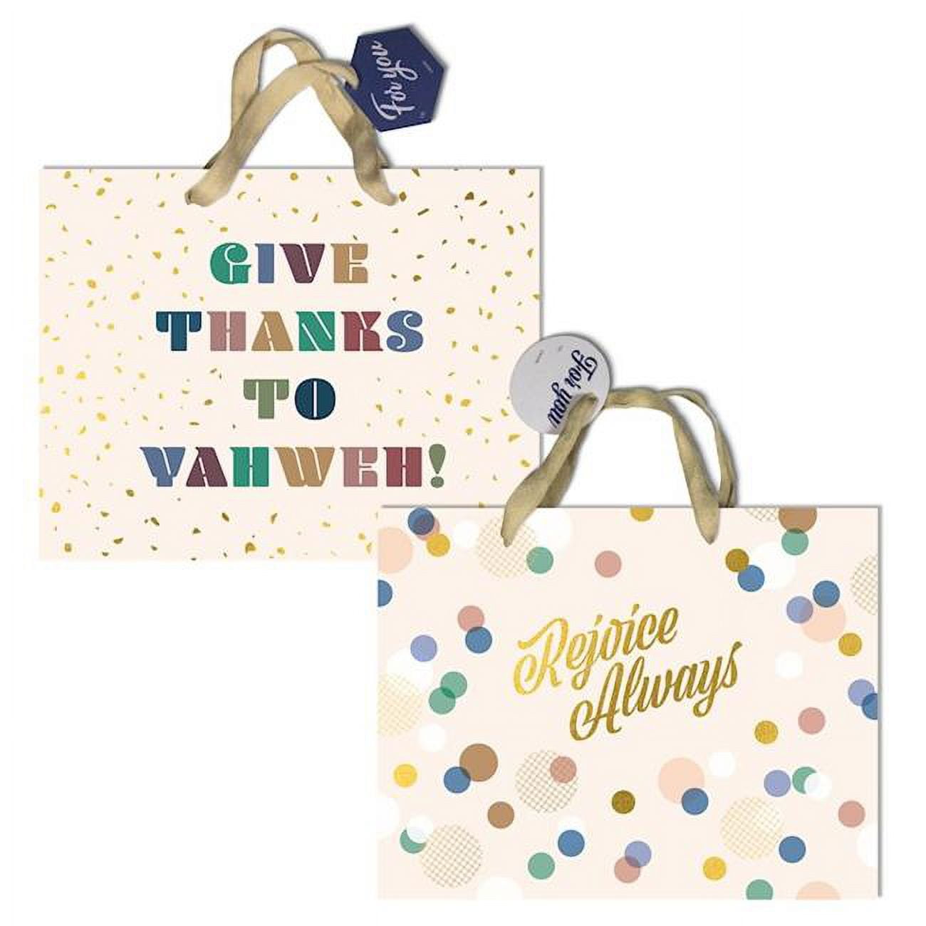 Rejoice in Yahweh Gift Bag - Large - Pack of 2