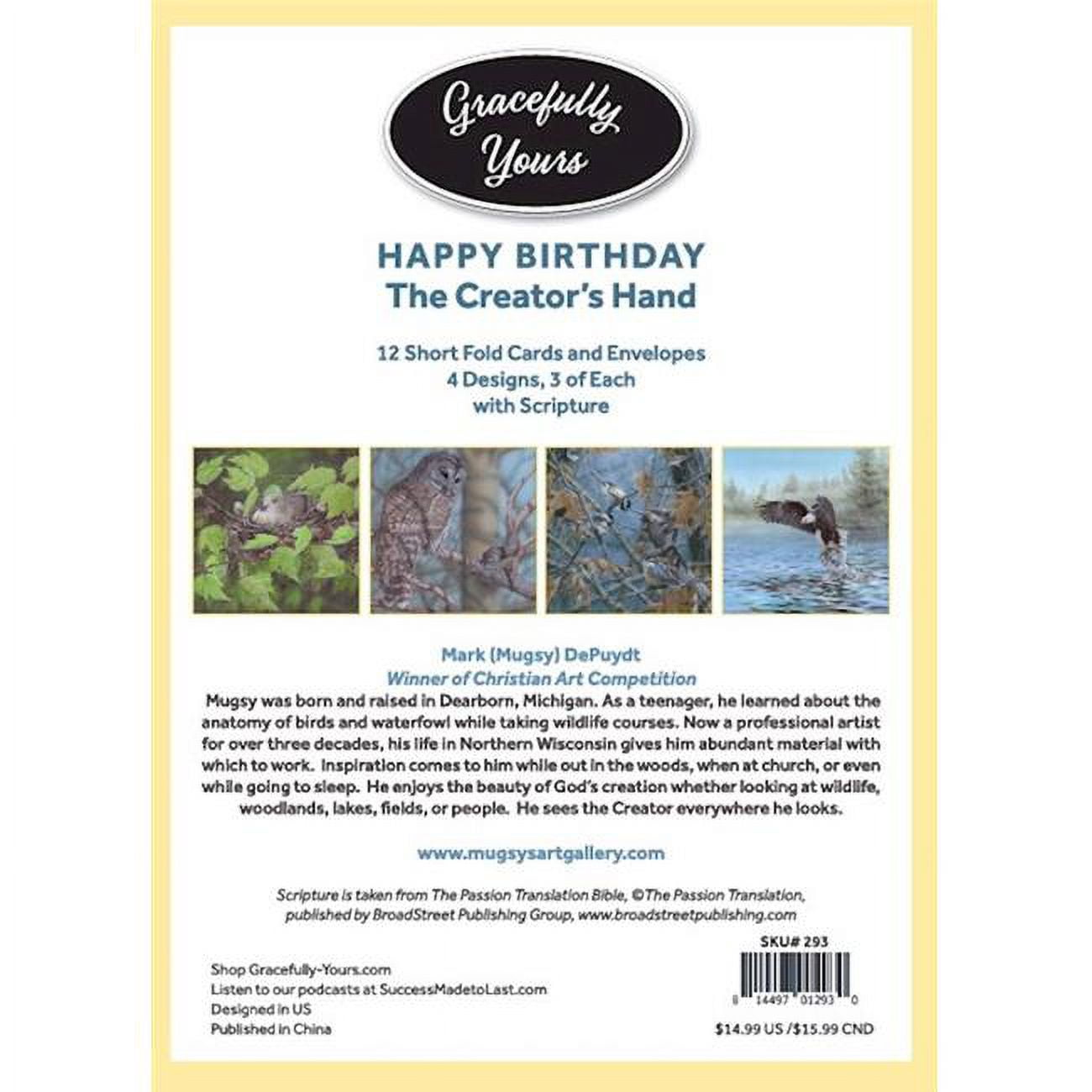 Birthday No. 293 Gracefully Yours Hands Card