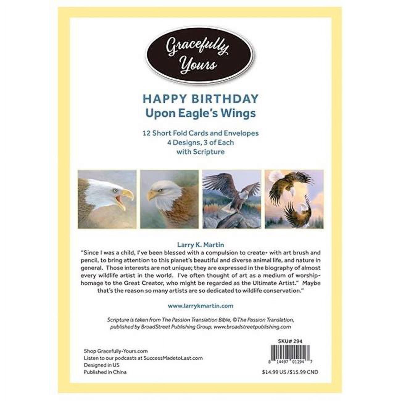Birthday No. 294 Yours Wings Gracefully Card