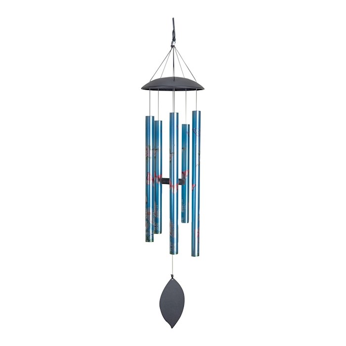 378805 Blue Butterfly Wind Chime - 36 in.