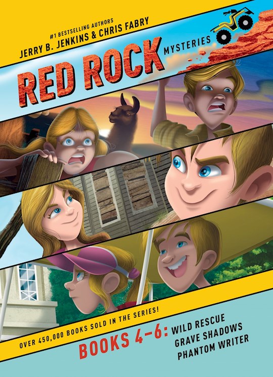 331950 Red Rock Mysteries Books 4-6 Wild Rescue & Grave Shadows & Phantom - Pack of 3