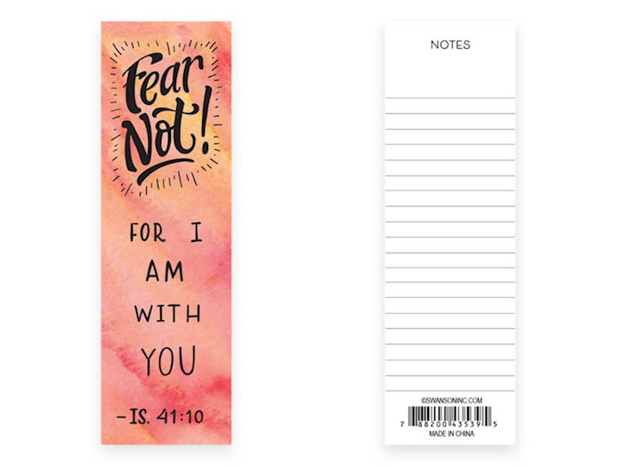 Picture of Swanson Christian Supply 213021 Fear Not Bookmark - Pack of 25