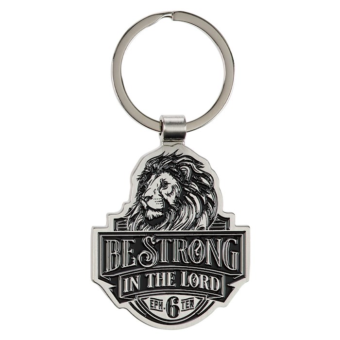 380604 Strong In The Lord Ephesians 6.10 Keychain
