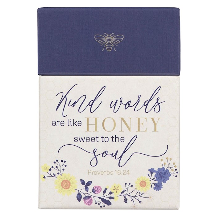 380936 Box of Blessings Kind Word Proverbs 16.24 Scripture Cards