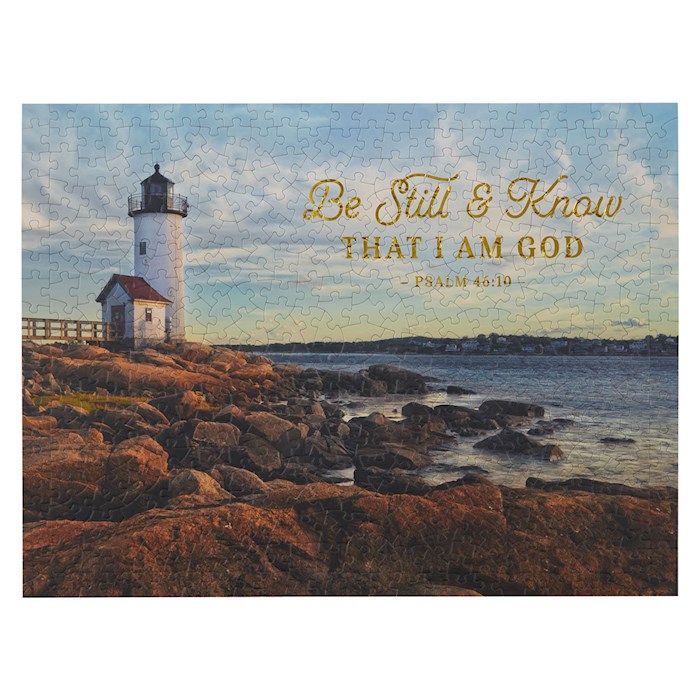 380950 Be Still-Psalm 46.10 Jigsaw Puzzle - 500 Pieces