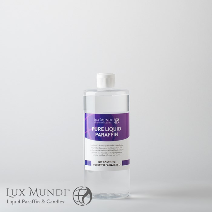 Lux Mundi Pure Liquid Paraffin 32 oz Quart Bottle - Pack of 4